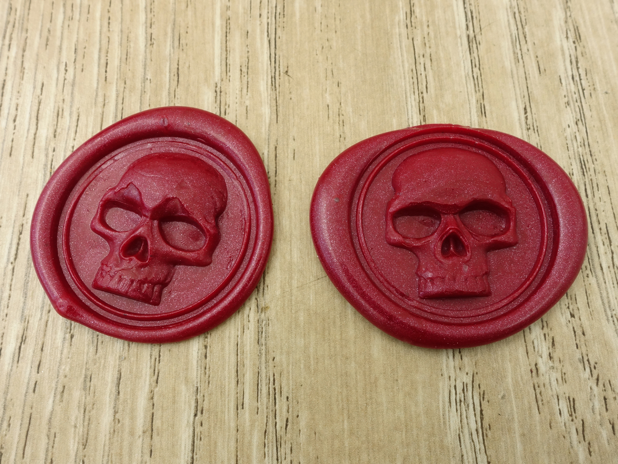 REAL Wax Seal - Skull Wax Seal - Different Wax Colours - Image 3