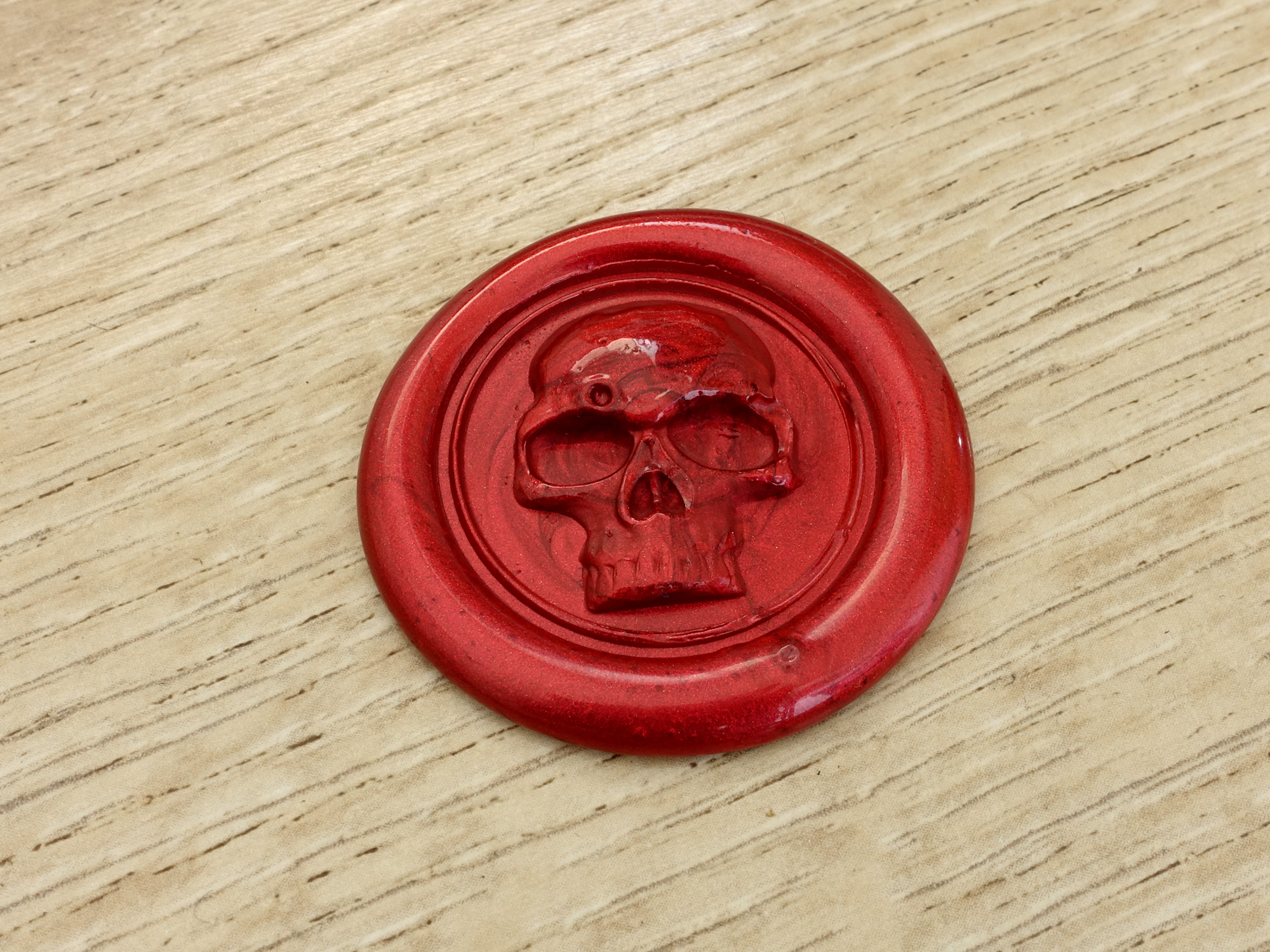 REAL Wax Seal - Skull Wax Seal - Different Wax Colours - Image 7